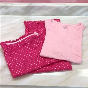 Hot Pink Polka Dot Victoria Secret PJ’s